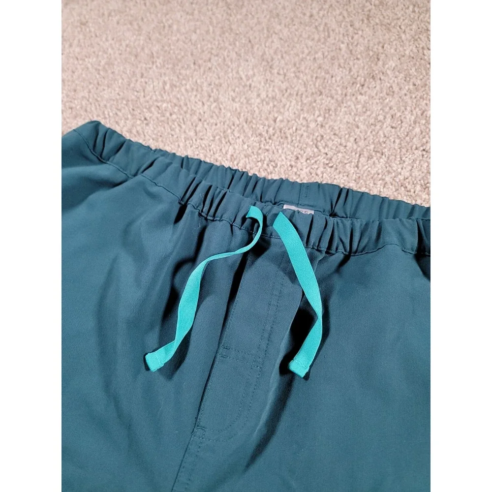 FIGS Men's Pisco™ Basic Scrub Pants Teal Technical Collection FM4500 Large Nurse